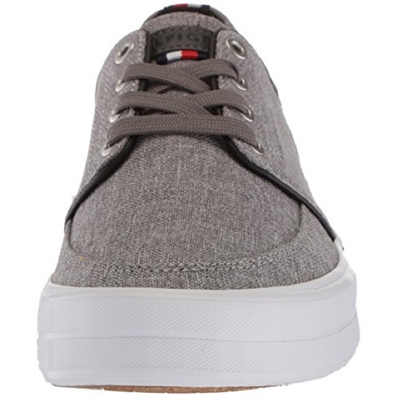 Tommy Hilfiger Dark Grey Fabric Sneakers (13) - Picture 2 of 6
